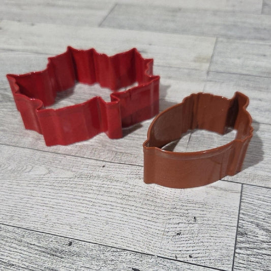 Set Of 2 Autumn/Fall Cookie Cutters
