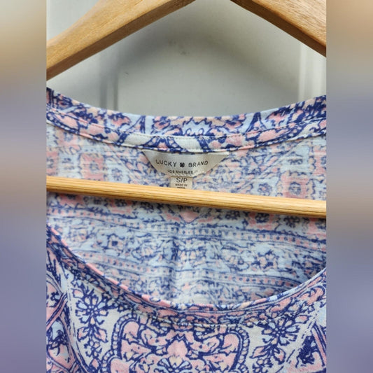 Lucky Patterned Tee S