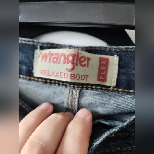 Wrangler Flex Relaxed Boot Jeans 38/32