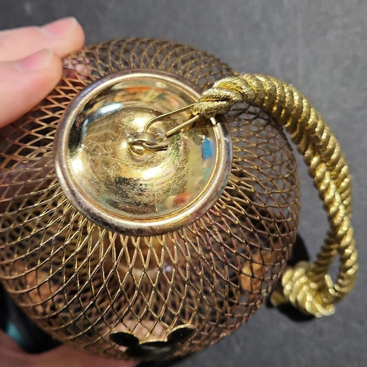 Gold Mickey Potpouri Holder