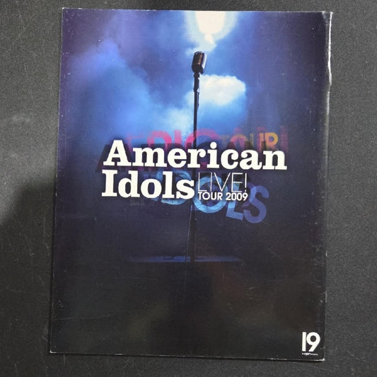 American Idols Live Tour 2009 Tour Book