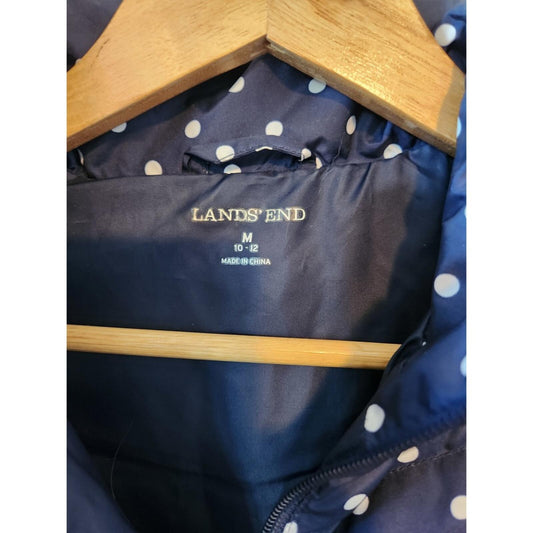 Lands End Down Vest M 10-12