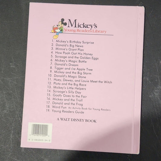 Mickey's Birthday Surprise Book