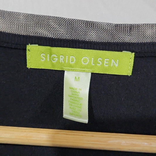 Sigrid Olsen V Neck T M