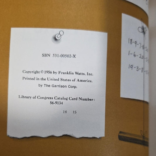 The First Book of Codes and Ciphers by Sam and Beryl Epstein