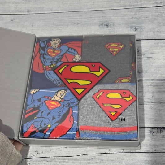DC Comics Superman Sock Gift Set