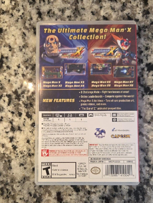 Mega Man X Legacy Collection 1 & 2 - Nintendo Switch