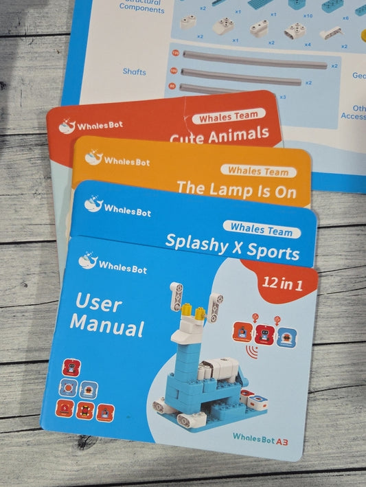 Whalesbot Rechargeable Coding Kit