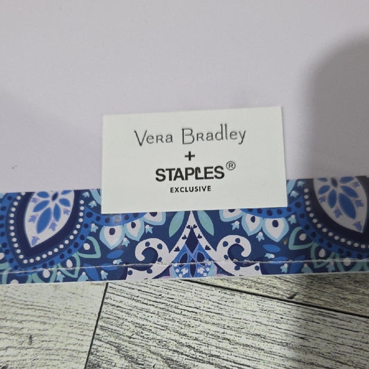 Vera Bradley Bon Bon Medallion Blue Paisley Dry Erase Board