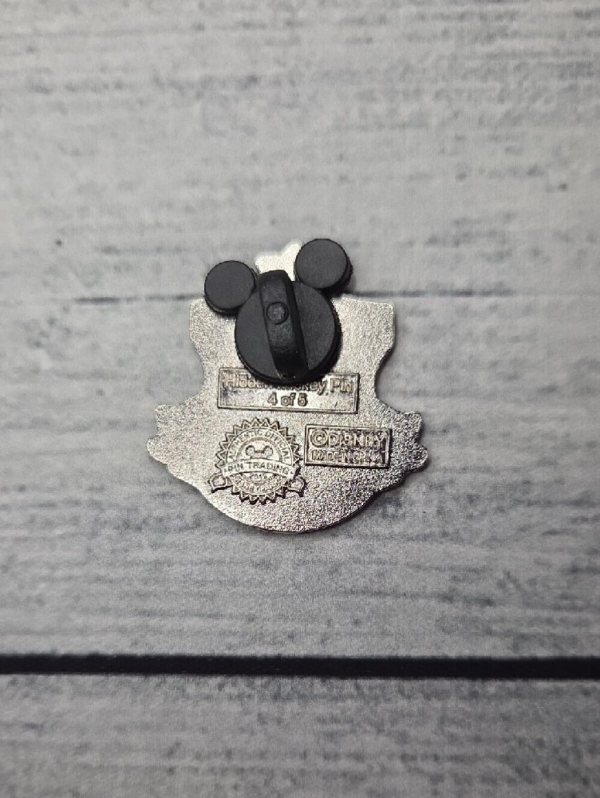 Disneyland Hidden Mickey 4 Of 5 2012 Jack Skellington Crest Trading Pin
