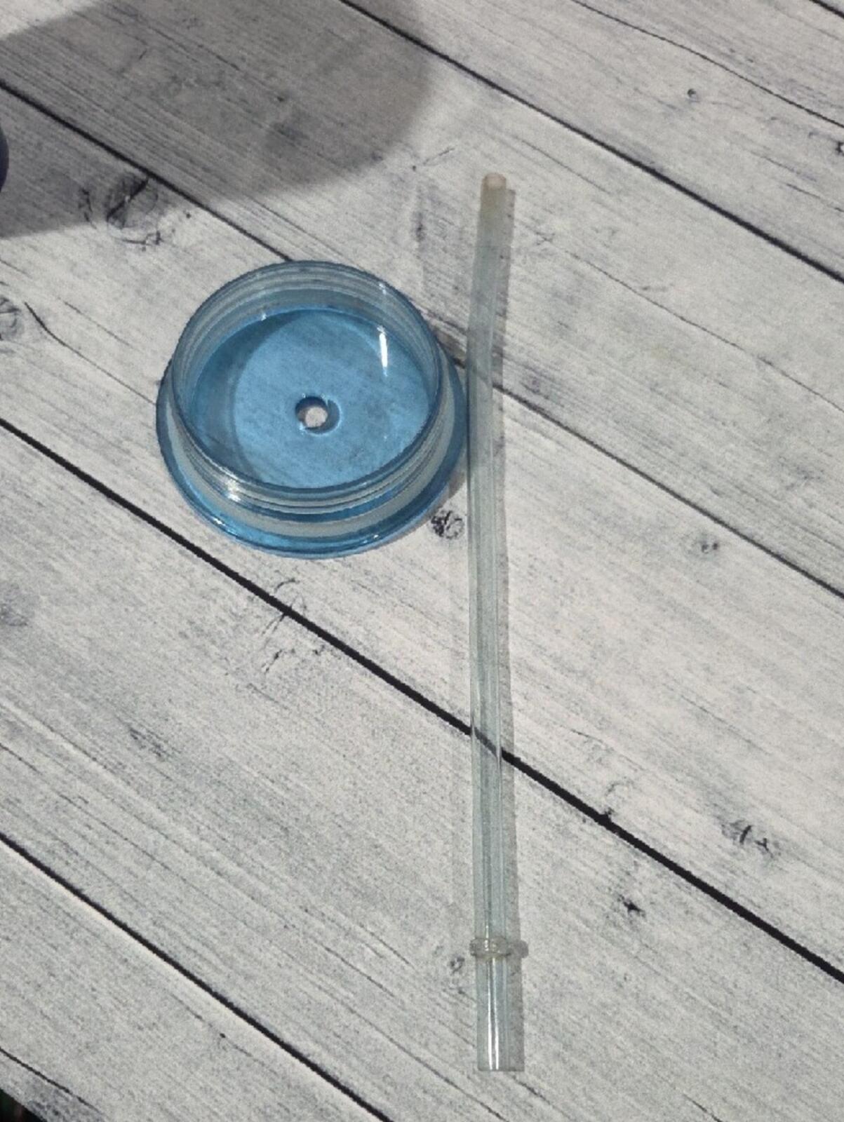 Starbucks Blue Ombre 16oz Stainless Steel Tumbler with Straw