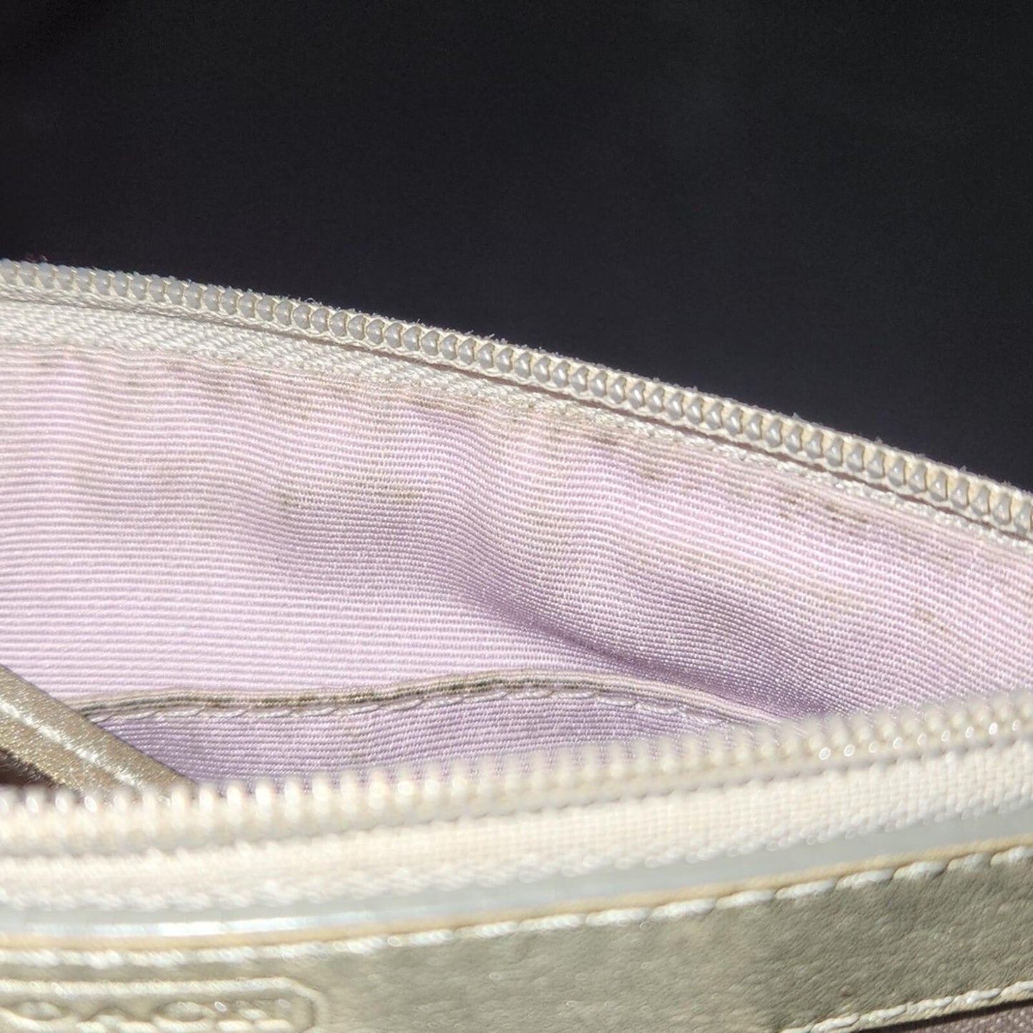 Coach Signature Wristlet