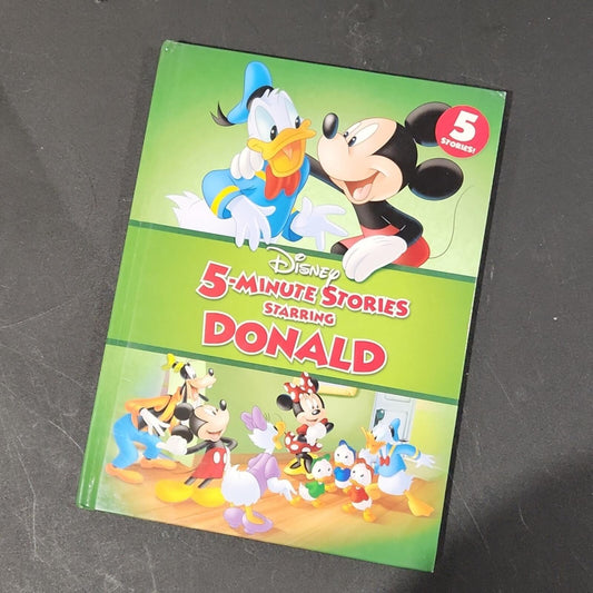 Disney Set Of 2 Mickey And Donald 5 Minute Stories