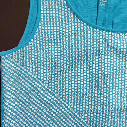 Chicos Sequin Tank Size 0 XS