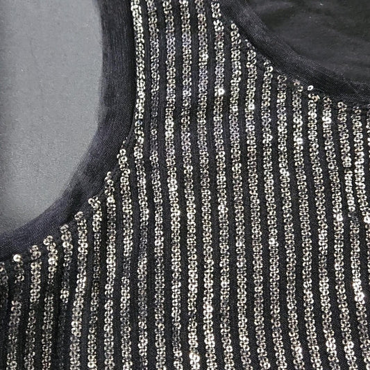 Chico's Sequin Lace Tank Top Small 1