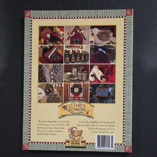 Debbie Mumm 12 Days of Christmas Holiday Decor Book