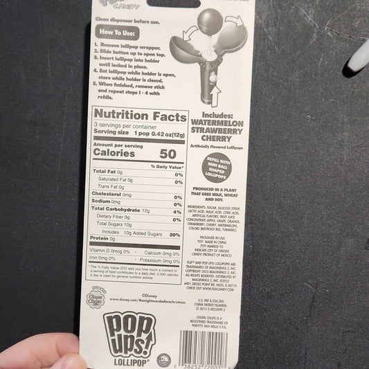 Jack Skellington Pop Holder