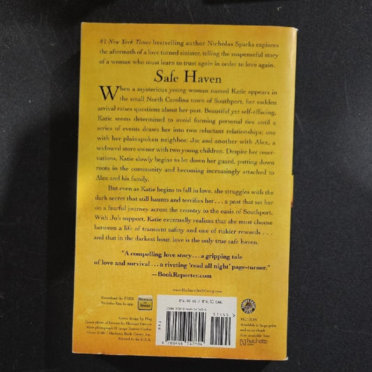 'Safe Haven' By Nicholas Sparks