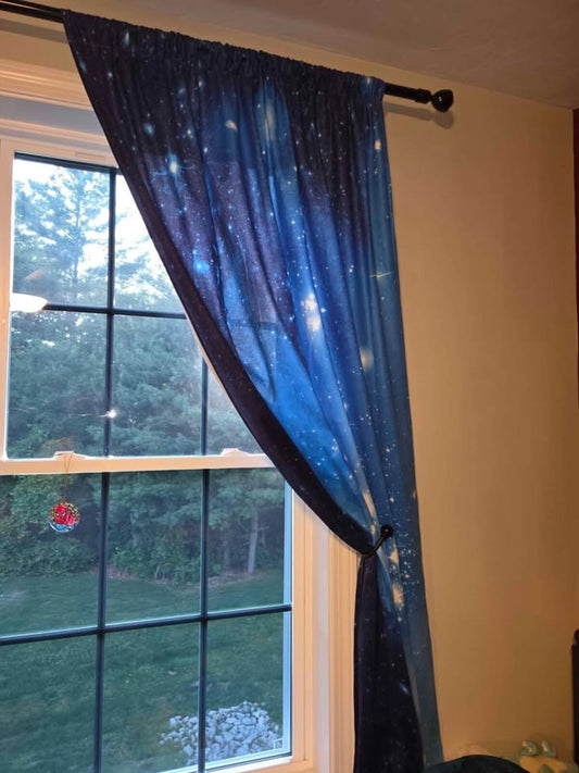 Space Galaxy Curtains