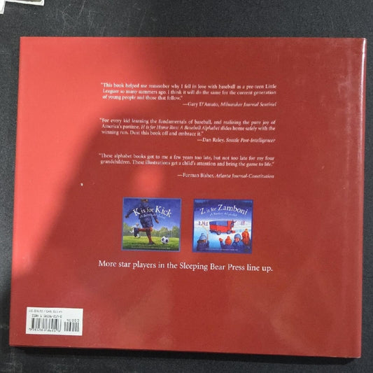 H is for Home Run: A Baseball Alphabet Book