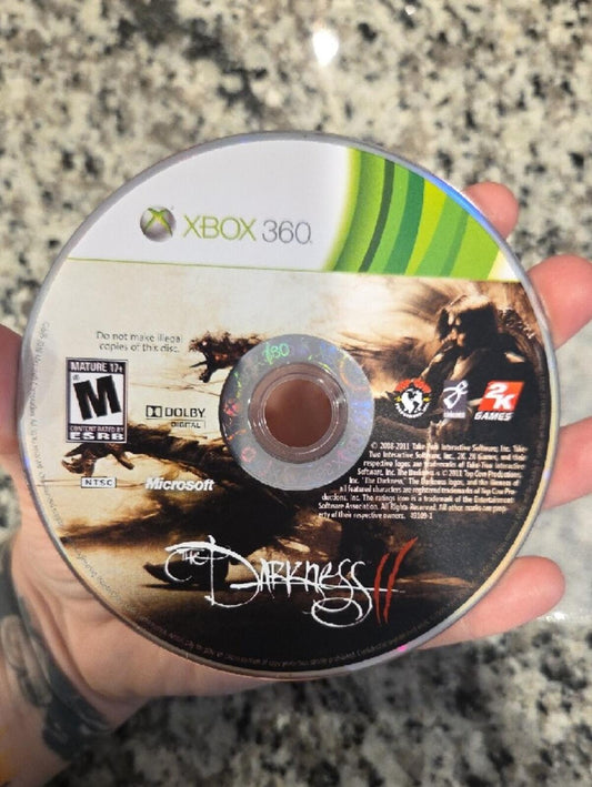 The Darkness II Xbox 360 Disc - NO CASE