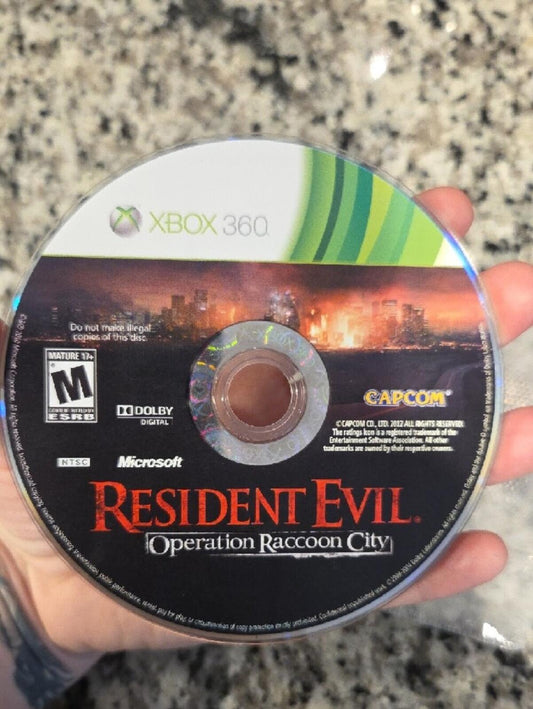 Resident Evil: Operation Raccoon City Xbox 360 - NO CASE