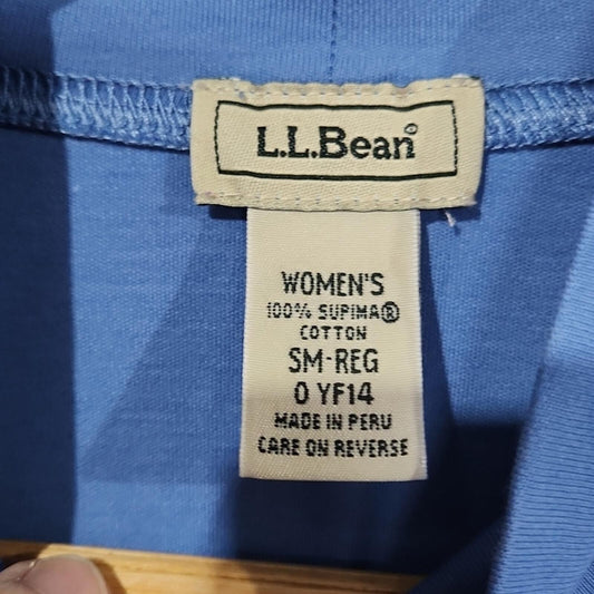 L.L. Bean Pima Cotton Long Sleeve Turtle Neck S
