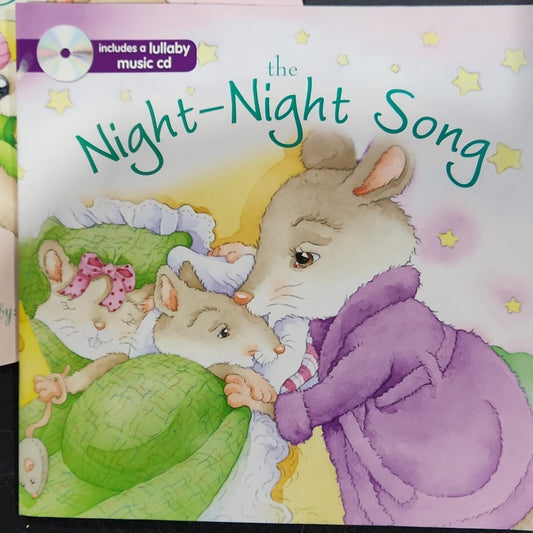 Children's Book Set with Lullaby Music CD