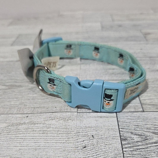 Martha Stewart Snowman Dog Bow Tie Collar
