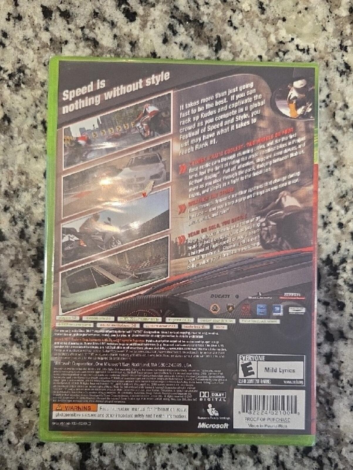 Project Gotham Racing 4 Xbox 360