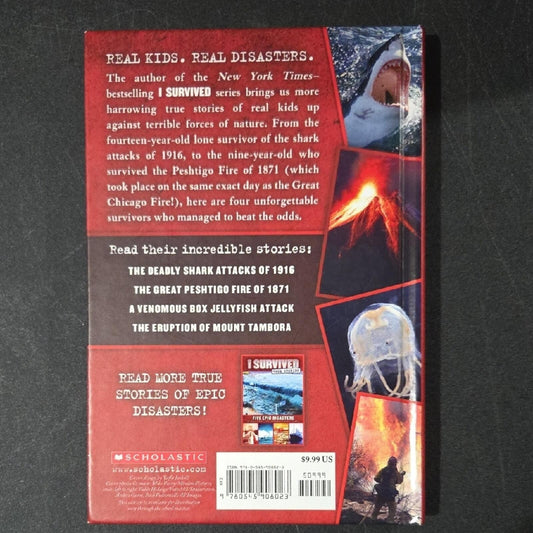 I Survived: Nature Attacks! Hardcover Book