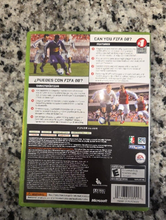 FIFA 08 Soccer Xbox 360 Game
