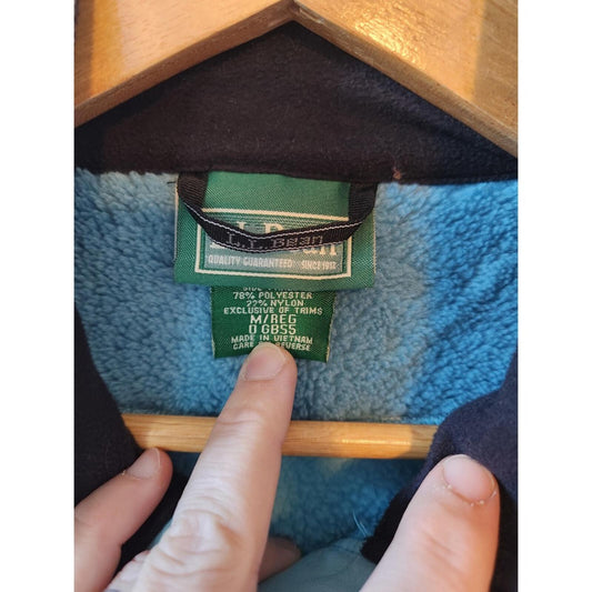 L.L. Bean Full Zip Fleece M Reg