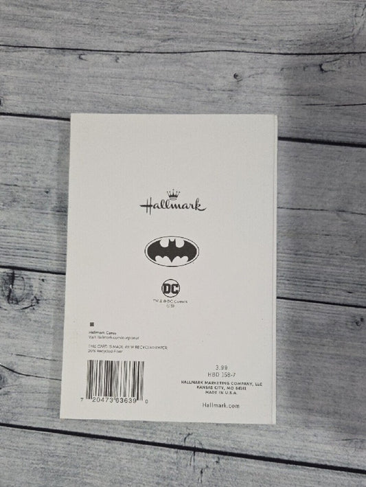 DC Comics Hallmark Batman Greeting Card For Decor