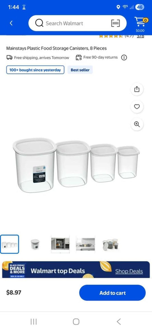 Food storage container set