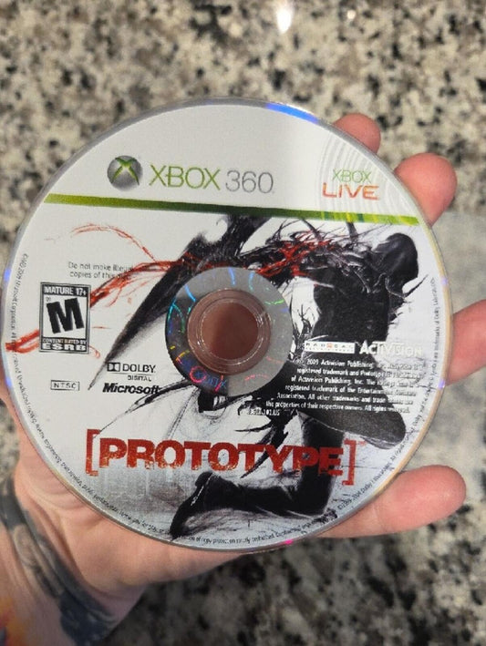 Prototype Xbox 360 Game Disc - NO CASE