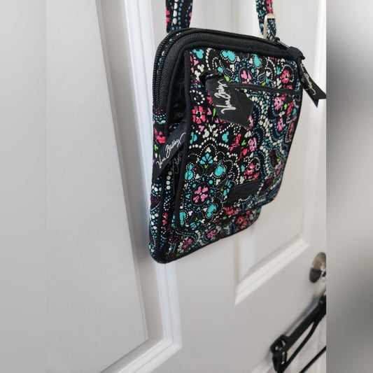 Vera Bradley Mickey and Minnie Medallions Mini Hipster
