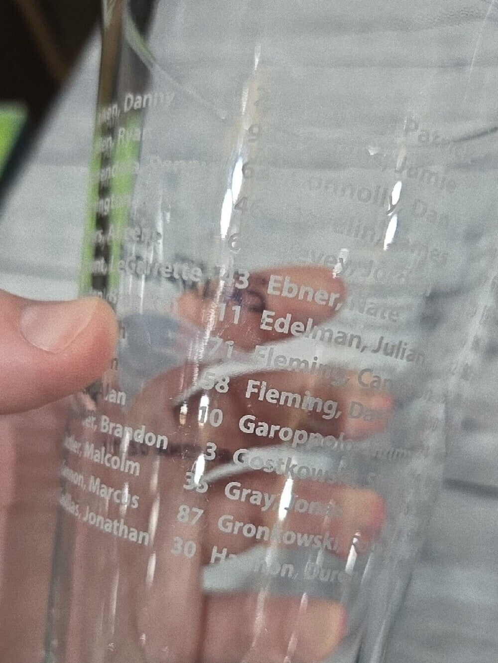 New England Patriots Super Bowl XLIX Champions Pint Glass