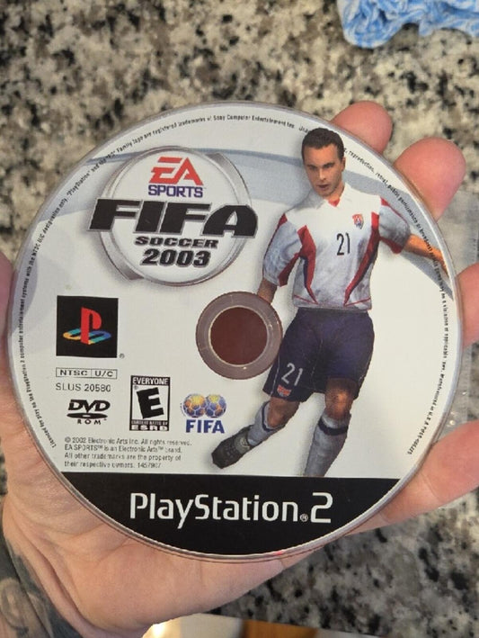 FIFA Soccer 2003 (PS2) Playstation 2 Disc - NO CASE