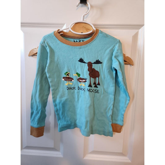 Lazy One Moose PJ Set 6