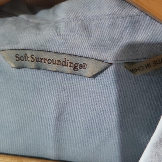 Soft Surroundings Button Down Shirt M