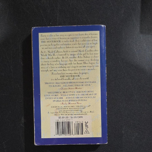 The Notebook by Nicholas Sparks