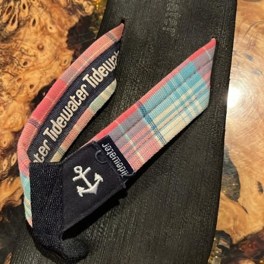 Tidewater Plaid Flip Flops 7