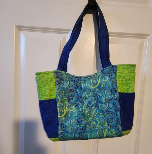 Colorful Swirl Tote Bag