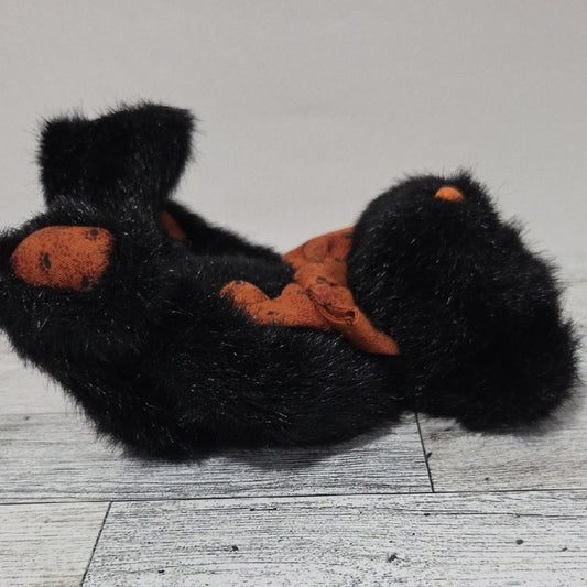 Boyds Bears Black and Orange Plush Bear