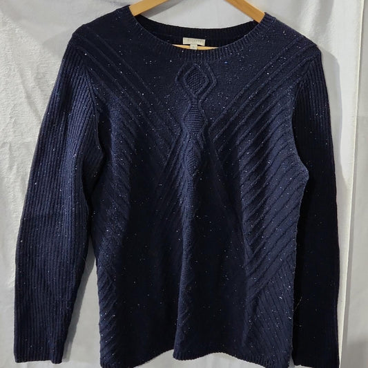 Talbots Navy Sweater M