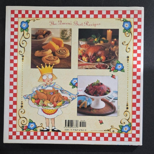 Mary Engelbreit Cookbook with Red and Blue Accents