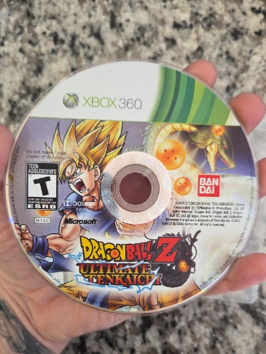 Dragon Ball Z: Ultimate Tenkaichi Xbox 360 - NO CASE