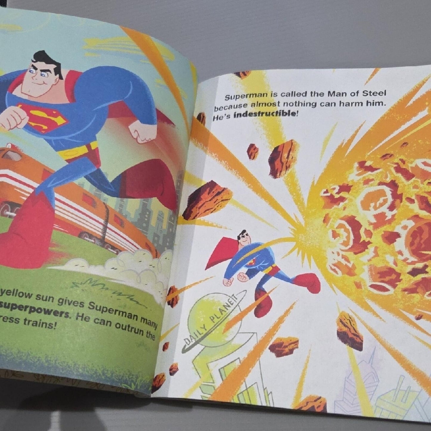 DC Super Friends Superman Little Golden Book