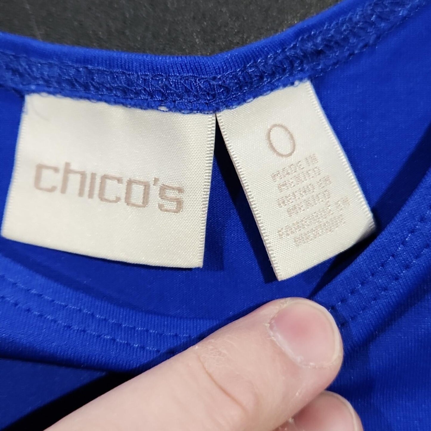 Microfiber Tank Chicos Size 0